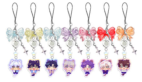 Link Click + Love and Deepspace Phone Charms