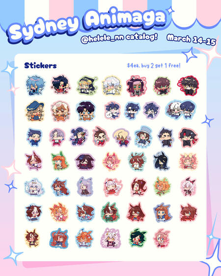 Sydney Animaga Catalogue